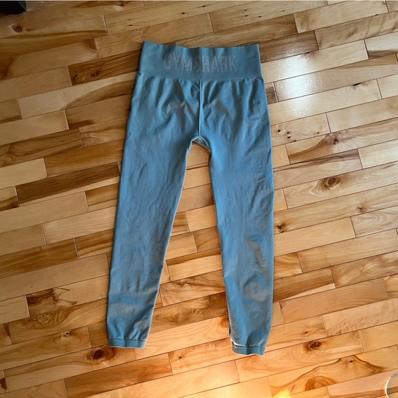 *New* GYMSHARK Turquoise Leggings - Size Small - Picture 4 of 5